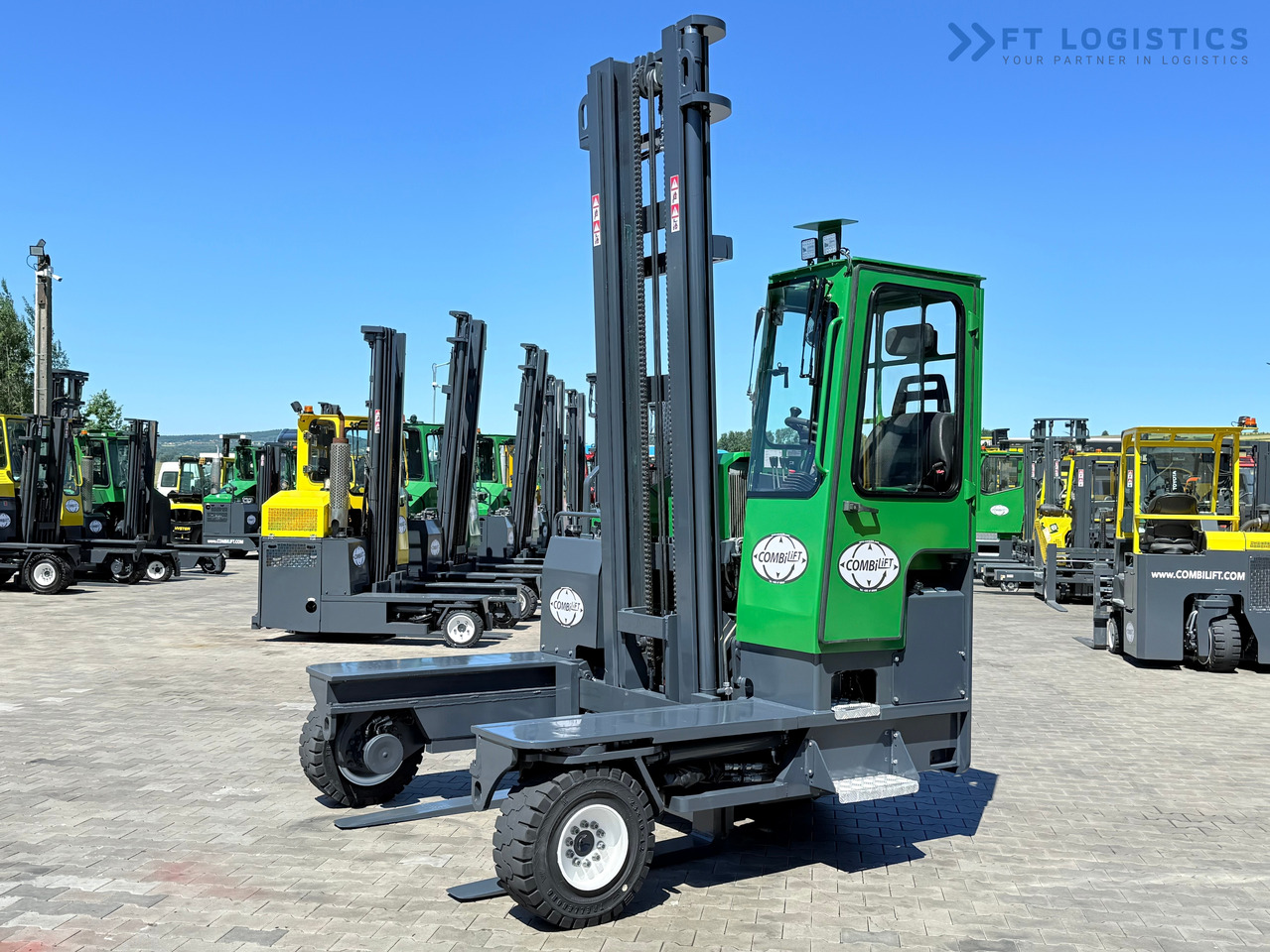 COMBILIFT C5000XL / DIESEL / DUPLEX - 5500MM / FULL CABIN / NEW TYRES / HEATING - Chariot multidirectionnel: photos 2 COMBILIFT C5000XL / DIESEL / DUPLEX - 5500MM / FULL CABIN / NEW TYRES / HEATING - Chariot multidirectionnel: photos 2