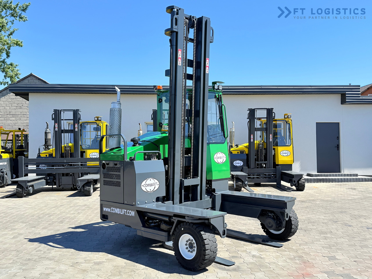 COMBILIFT C5000XL / DIESEL / DUPLEX - 5500MM / FULL CABIN / NEW TYRES / HEATING - Chariot multidirectionnel: photos 5 COMBILIFT C5000XL / DIESEL / DUPLEX - 5500MM / FULL CABIN / NEW TYRES / HEATING - Chariot multidirectionnel: photos 5