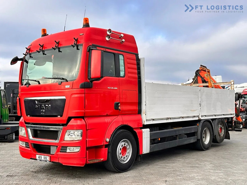 MAN TGX 26.480 Ciężarówka burtowa MAN TGX 26.480 6X2 / PALFINGER PK9002-EH B Crane / 80% Michelin - Camion grue: photos 4 MAN TGX 26.480 Ciężarówka burtowa MAN TGX 26.480 6X2 / PALFINGER PK9002-EH B Crane / 80% Michelin - Camion grue: photos 4