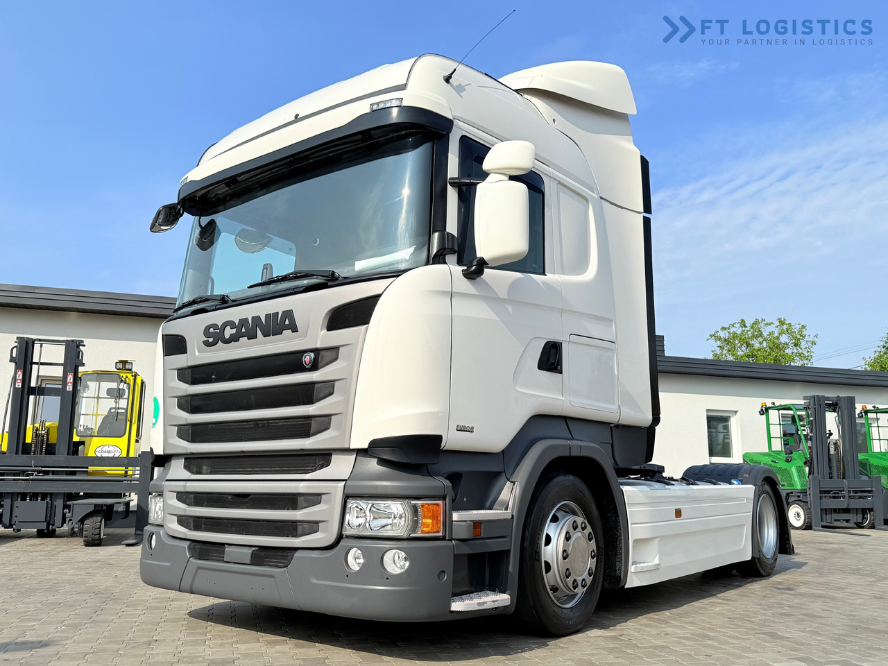 SCANIA R450 / MEGA / NEW TYRES / ONLY 777,145 KM / RETARDER / 1,400L FUEL TANKS / AIR CONDITIONING / EXCELLENT CONDITION - Tracteur routier: photos 1 SCANIA R450 / MEGA / NEW TYRES / ONLY 777,145 KM / RETARDER / 1,400L FUEL TANKS / AIR CONDITIONING / EXCELLENT CONDITION - Tracteur routier: photos 1