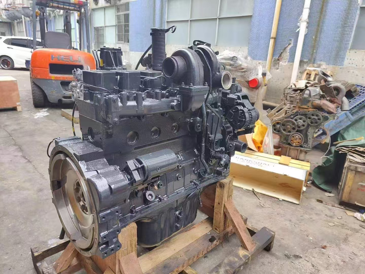 CUMMINS 6D102 - Moteur pour Pelle: photos 1 CUMMINS 6D102 - Moteur pour Pelle: photos 1