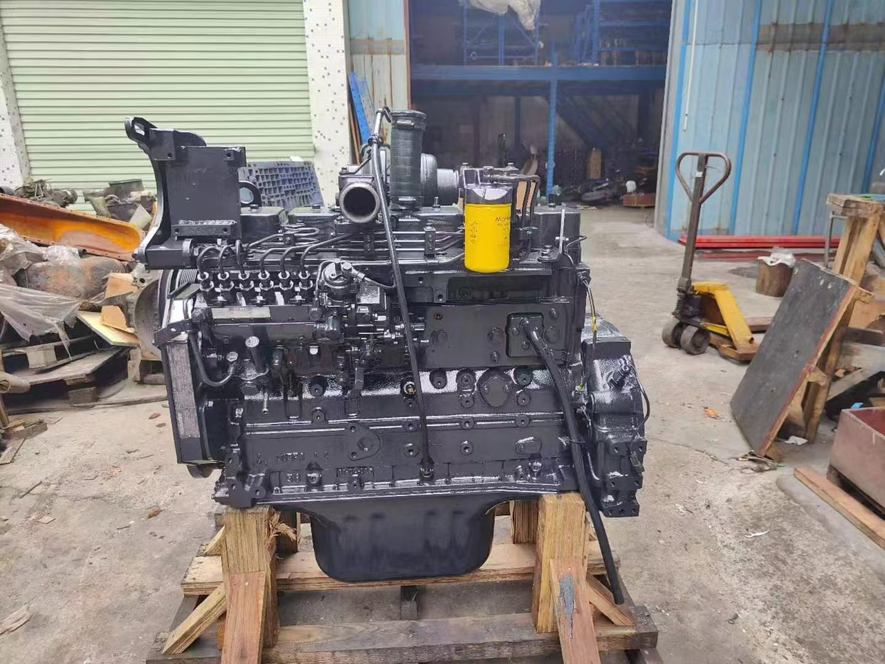 KOMATSU 6D102 - Moteur pour Pelle: photos 5 KOMATSU 6D102 - Moteur pour Pelle: photos 5