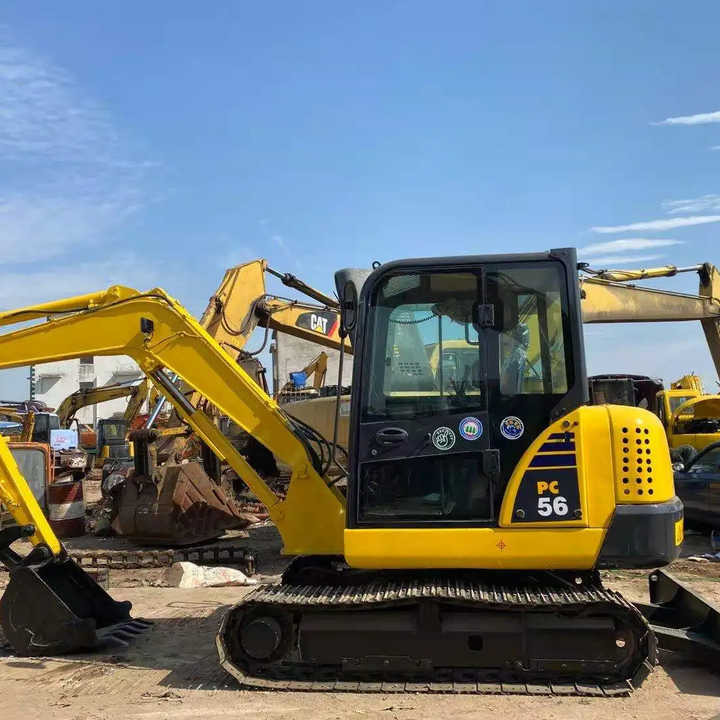 Cheap Used Komatsu PC56 Crawler Excavator with High Efficiency Used Heavy Machinery Komatsu P56 Digger Cheap for Sale - Pelle sur chenille: photos 1 Cheap Used Komatsu PC56 Crawler Excavator with High Efficiency Used Heavy Machinery Komatsu P56 Digger Cheap for Sale - Pelle sur chenille: photos 1