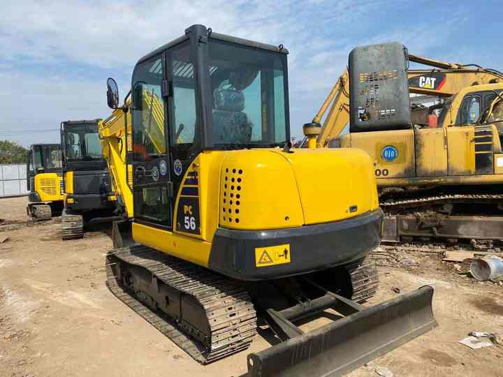 Cheap Used Komatsu PC56 Crawler Excavator with High Efficiency Used Heavy Machinery Komatsu P56 Digger Cheap for Sale - Pelle sur chenille: photos 5 Cheap Used Komatsu PC56 Crawler Excavator with High Efficiency Used Heavy Machinery Komatsu P56 Digger Cheap for Sale - Pelle sur chenille: photos 5