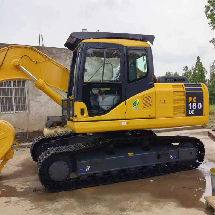 Used Komatsu PC160 Crawler Hydraulic High Performance Digger Excavator Construction Machinery Used Machinery for Sale - Pelle sur chenille: photos 1 Used Komatsu PC160 Crawler Hydraulic High Performance Digger Excavator Construction Machinery Used Machinery for Sale - Pelle sur chenille: photos 1