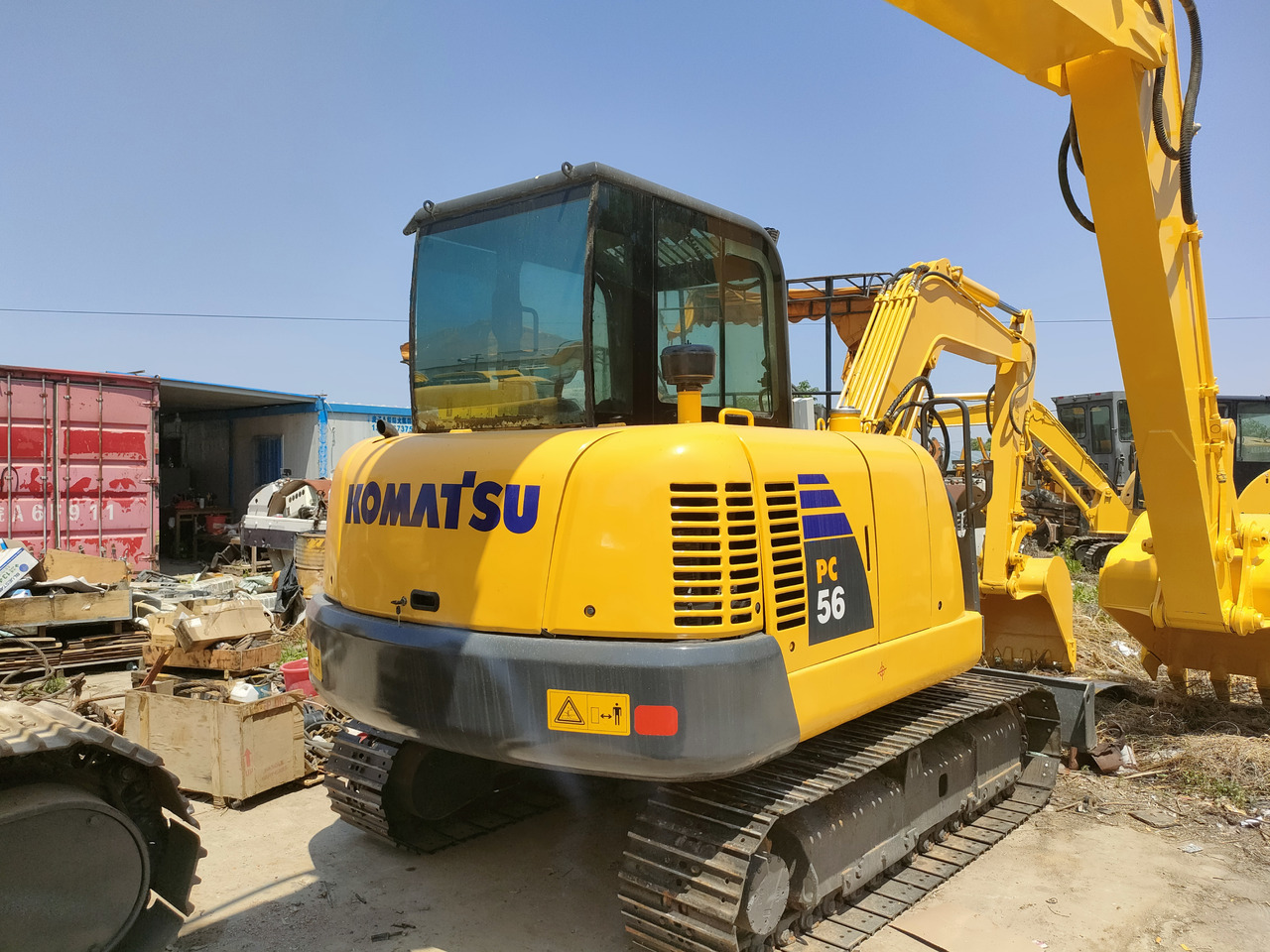 KOMATSU PC56-7 - Pelle sur chenille: photos 2 KOMATSU PC56-7 - Pelle sur chenille: photos 2