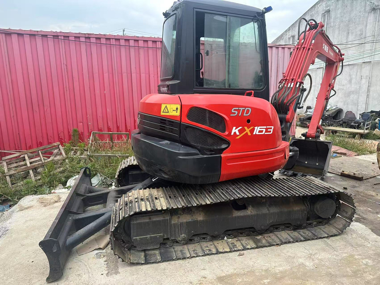 KUBOTA KX163 - Mini pelle: photos 4 KUBOTA KX163 - Mini pelle: photos 4