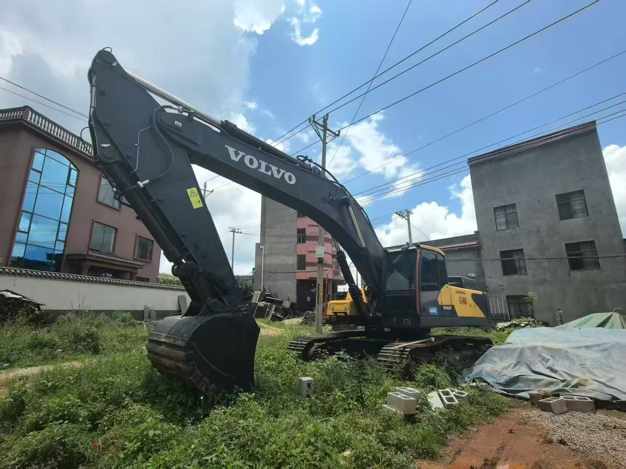 VOLVO EC480DL - Pelle sur chenille: photos 1 VOLVO EC480DL - Pelle sur chenille: photos 1
