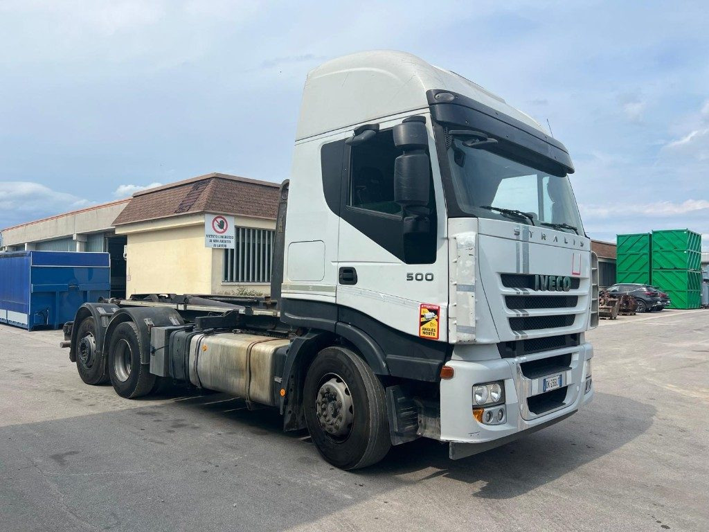 IVECO STRALIS AS260S 50Y SCARRABILE - Camion ampliroll: photos 1 IVECO STRALIS AS260S 50Y SCARRABILE - Camion ampliroll: photos 1