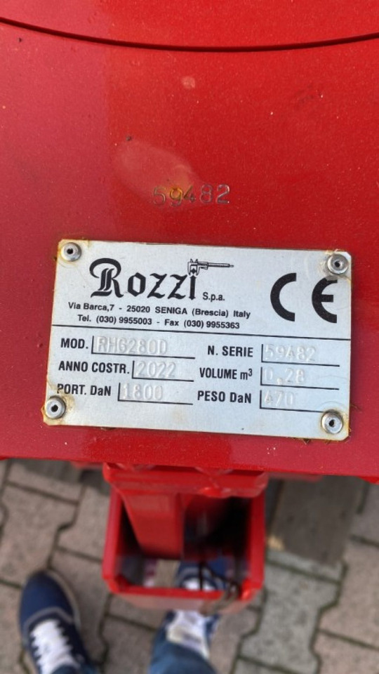 POLIPO MARCA ROZZI A 6 PALE PIU ROTORE ROZZI - Grappin: photos 2 POLIPO MARCA ROZZI A 6 PALE PIU ROTORE ROZZI - Grappin: photos 2