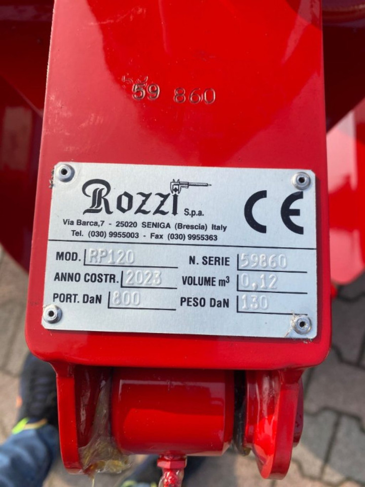 POLIPO ROZZI A 4 PALE CON ROTORE - Grappin: photos 3 POLIPO ROZZI A 4 PALE CON ROTORE - Grappin: photos 3