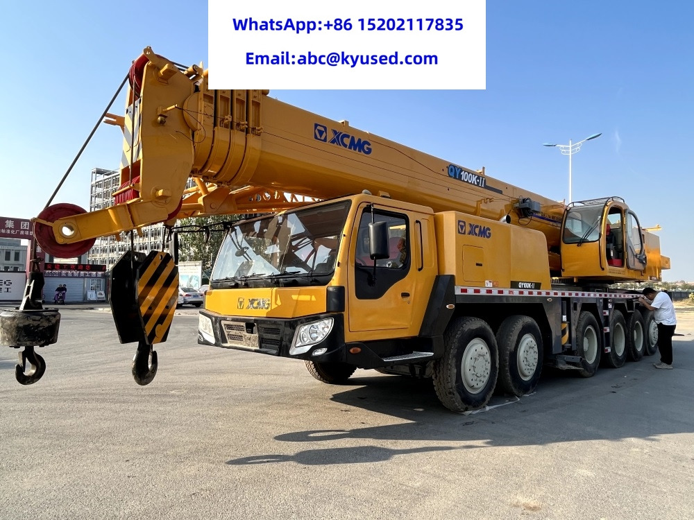 XCMG QY100K QY100K5C QY110K QY130K 100Ton crane - Grue mobile: photos 5 XCMG QY100K QY100K5C QY110K QY130K 100Ton crane - Grue mobile: photos 5