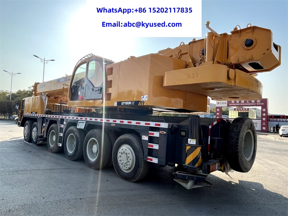 XCMG QY100K QY100K5C QY110K QY130K 100Ton crane - Grue mobile: photos 3 XCMG QY100K QY100K5C QY110K QY130K 100Ton crane - Grue mobile: photos 3