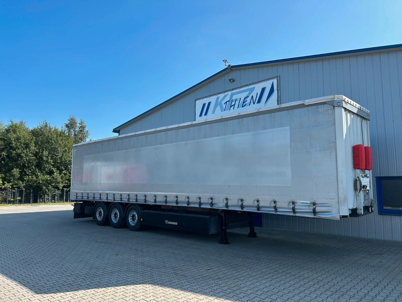 Krone SDP27 | Liftachse, Palettenkasten, Iceprotect - Semi-remorque rideaux coulissants: photos 2 Krone SDP27 | Liftachse, Palettenkasten, Iceprotect - Semi-remorque rideaux coulissants: photos 2