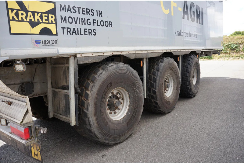 Kraker CF Agri Truck and Tractor 2 steering axle - Semi-remorque à fond mouvant: photos 4 Kraker CF Agri Truck and Tractor 2 steering axle - Semi-remorque à fond mouvant: photos 4