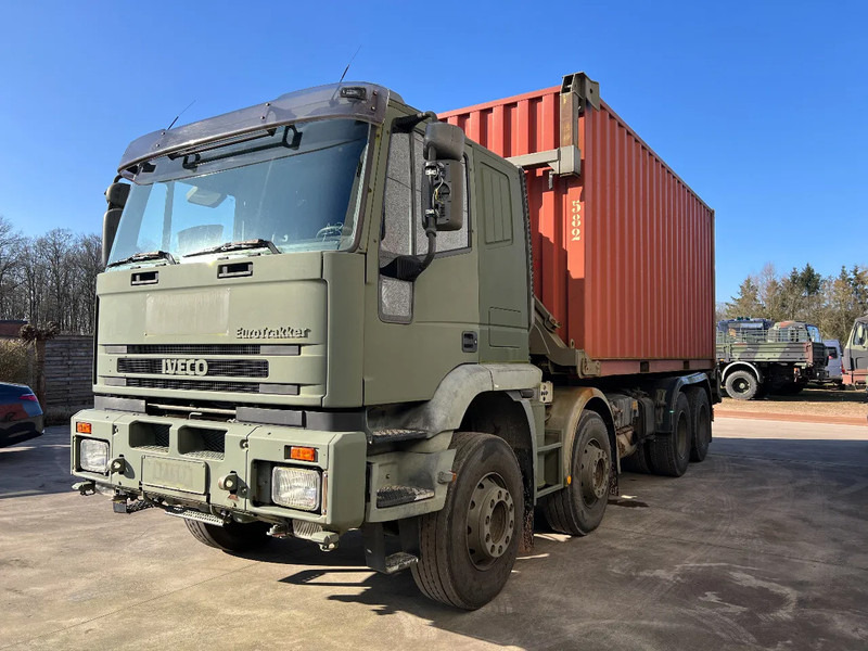 Iveco Eurotrakker 410 (3x in Stock) - Camion porte-conteneur/ Caisse mobile: photos 3 Iveco Eurotrakker 410 (3x in Stock) - Camion porte-conteneur/ Caisse mobile: photos 3