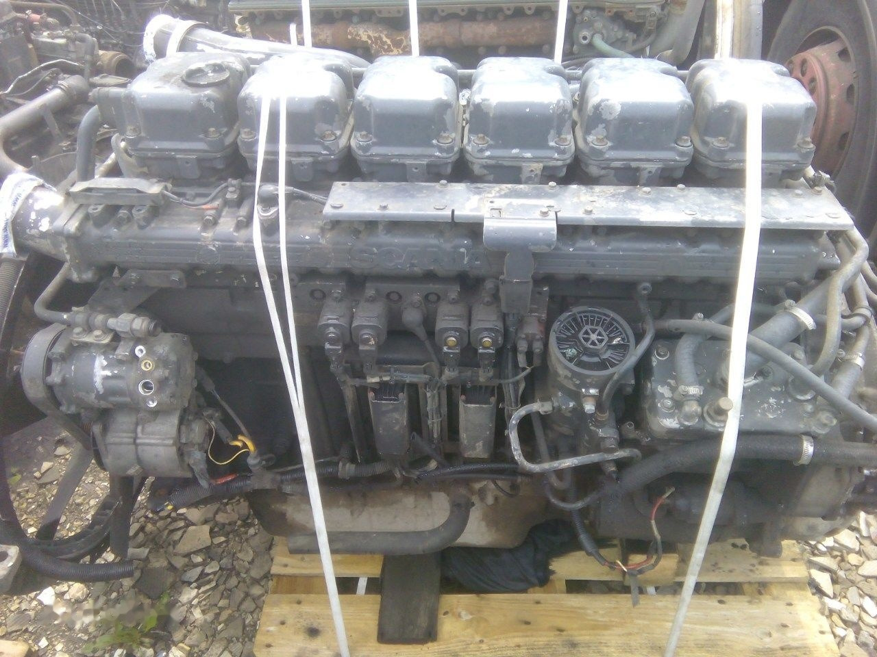 Scania DT1208 HPI 440 E3 Scania R - Moteur pour Camion: photos 1 Scania DT1208 HPI 440 E3 Scania R - Moteur pour Camion: photos 1