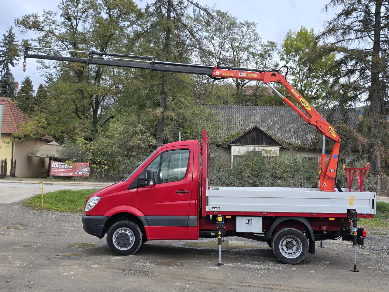Mercedes-Benz Sprinter 418 CDI Skrzynia +HDS 10.5 M +Pilot ! 87000km ! - Utilitaire plateau: photos 4 Mercedes-Benz Sprinter 418 CDI Skrzynia +HDS 10.5 M +Pilot ! 87000km ! - Utilitaire plateau: photos 4