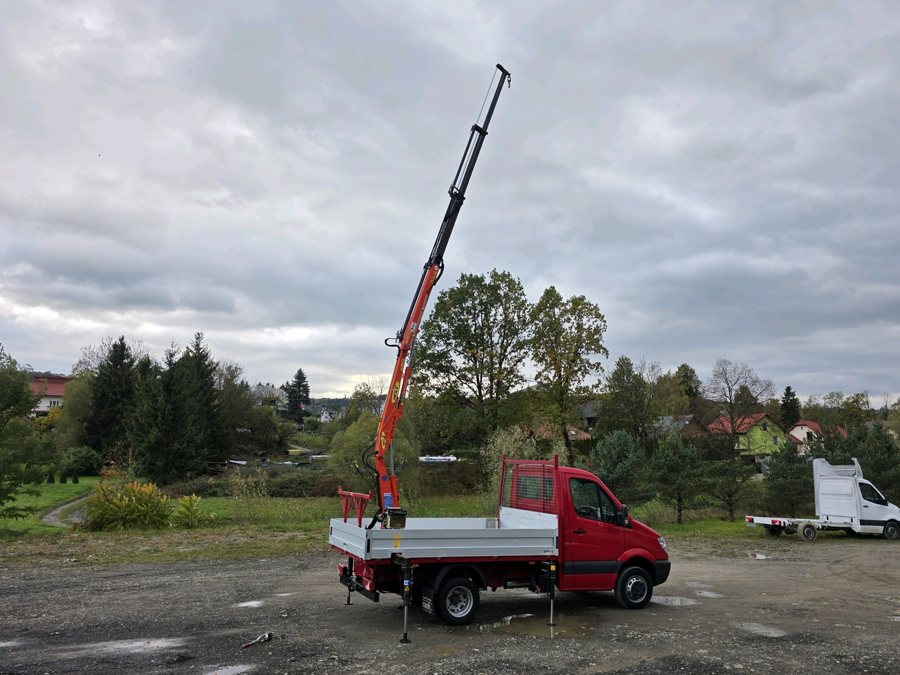 Utilitaire plateau Mercedes-Benz Sprinter 418 CDI Skrzynia +HDS 10.5 M +Pilot  ! 87000km !: photos 7 Utilitaire plateau Mercedes-Benz Sprinter 418 CDI Skrzynia +HDS 10.5 M +Pilot  ! 87000km !: photos 7