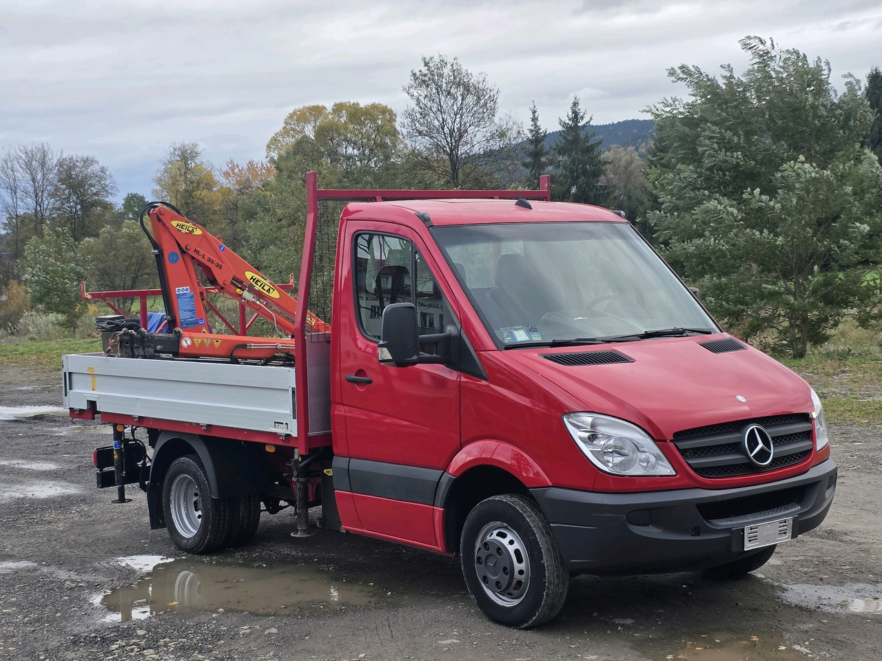 Utilitaire plateau Mercedes-Benz Sprinter 418 CDI Skrzynia +HDS 10.5 M +Pilot  ! 87000km !: photos 11 Utilitaire plateau Mercedes-Benz Sprinter 418 CDI Skrzynia +HDS 10.5 M +Pilot  ! 87000km !: photos 11