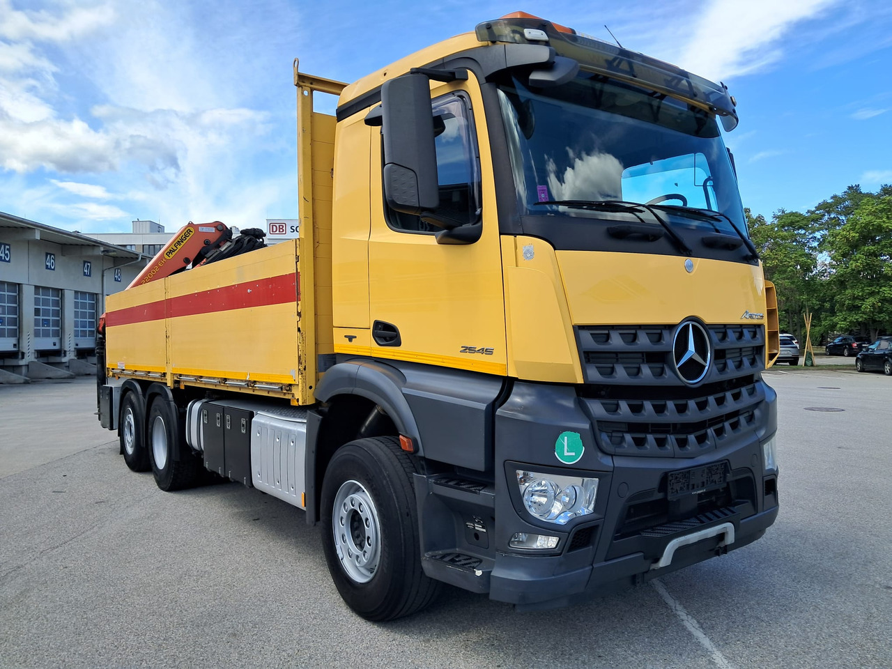 MERCEDES-BENZ Arocs 2545 | Palfinger PK 22002 | Klima | Retarder | Euro 6 - Camion plateau, Camion grue: photos 2 MERCEDES-BENZ Arocs 2545 | Palfinger PK 22002 | Klima | Retarder | Euro 6 - Camion plateau, Camion grue: photos 2