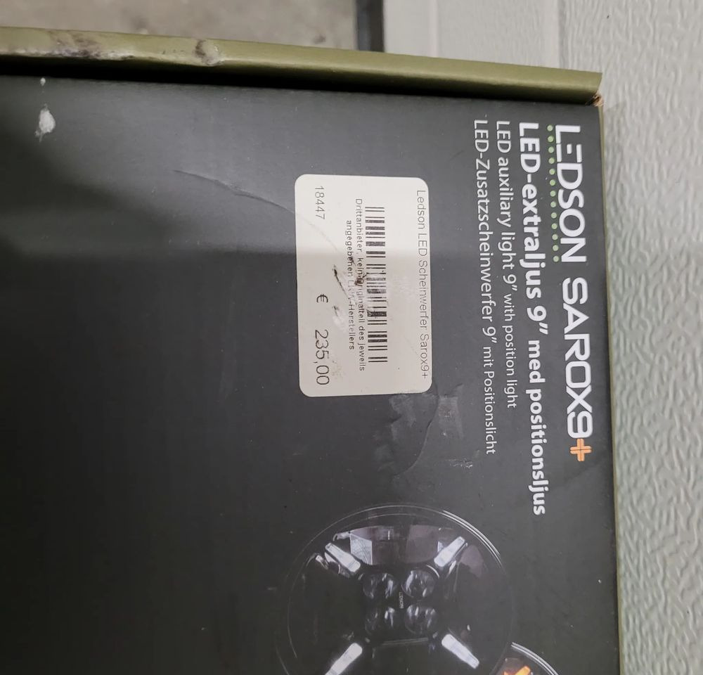 4szt. HALOGEN LEDSON SAROX9+ NOWY ORYGINAŁ CHWALIM116 - Lumière/ Éclairage pour Camion: photos 3 4szt. HALOGEN LEDSON SAROX9+ NOWY ORYGINAŁ CHWALIM116 - Lumière/ Éclairage pour Camion: photos 3