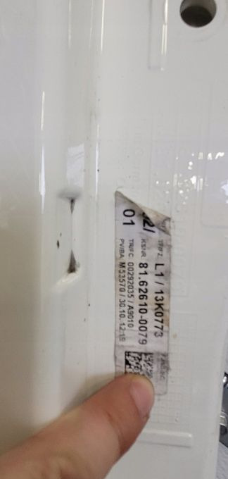 PRZEDLUZENIE DRZWI MAN TGX NM 81.62610-0079 - Portière et pièces pour Camion: photos 4 PRZEDLUZENIE DRZWI MAN TGX NM 81.62610-0079 - Portière et pièces pour Camion: photos 4