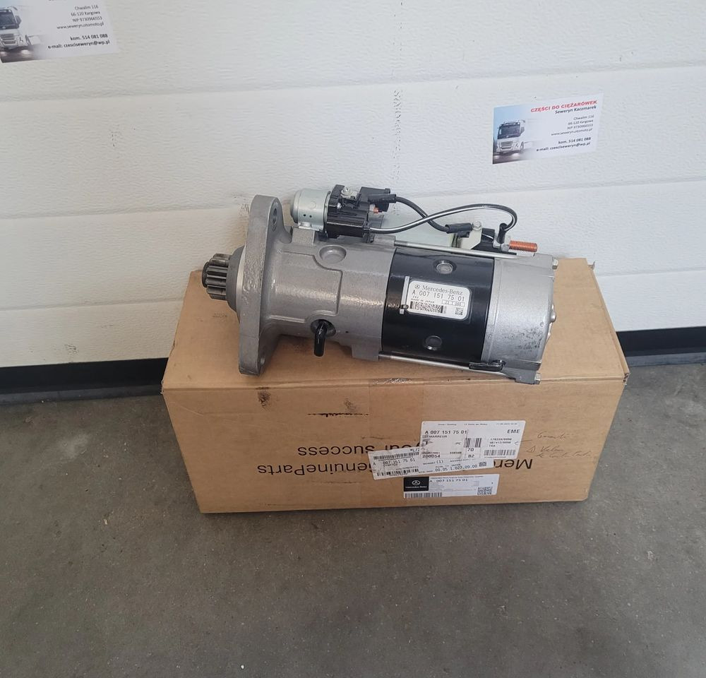 ROZRUSZNIK MERCEDES ACTROS MP5 A0071517501 NOWY ORYGINAŁ CHWALIM116 - Démarreur pour Camion: photos 1 ROZRUSZNIK MERCEDES ACTROS MP5 A0071517501 NOWY ORYGINAŁ CHWALIM116 - Démarreur pour Camion: photos 1