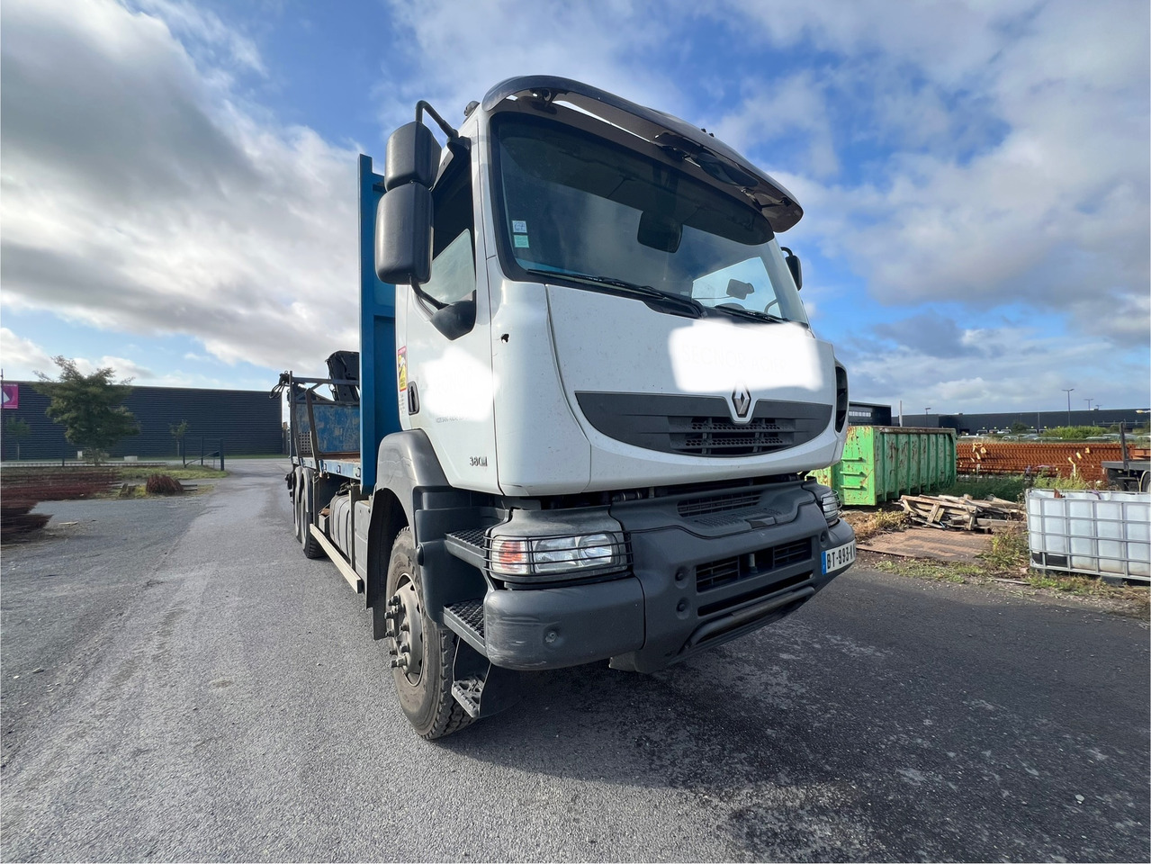 Renault kerax  - Camion grue: photos 1 Renault kerax  - Camion grue: photos 1