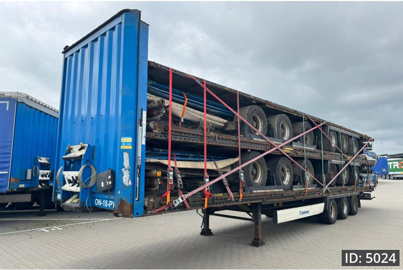 Krone SD / Stack 5x mega / BPW Drum - Semi-remorque rideaux coulissants: photos 1 Krone SD / Stack 5x mega / BPW Drum - Semi-remorque rideaux coulissants: photos 1