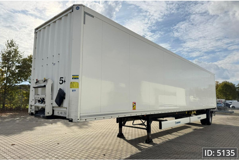 Krone SEK / Steering axle / More available - Semi-remorque fourgon: photos 1 Krone SEK / Steering axle / More available - Semi-remorque fourgon: photos 1