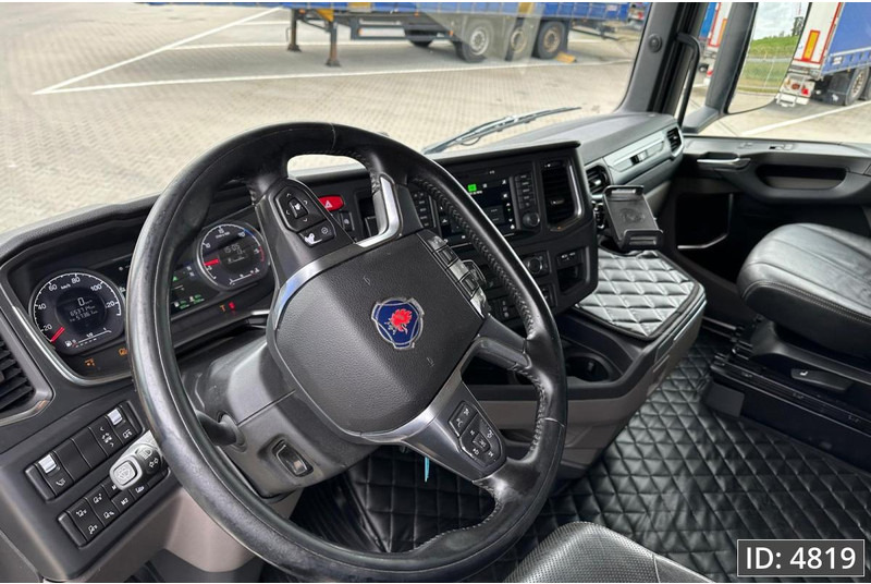Tracteur routier Scania S650 Topline, Euro 6, 6x2 / Retarder / Standklima / PTO / Leather / Sliding 5th wheel, Intarder: photos 11