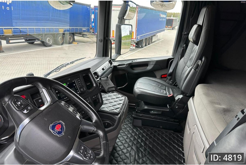 Tracteur routier Scania S650 Topline, Euro 6, 6x2 / Retarder / Standklima / PTO / Leather / Sliding 5th wheel, Intarder: photos 10