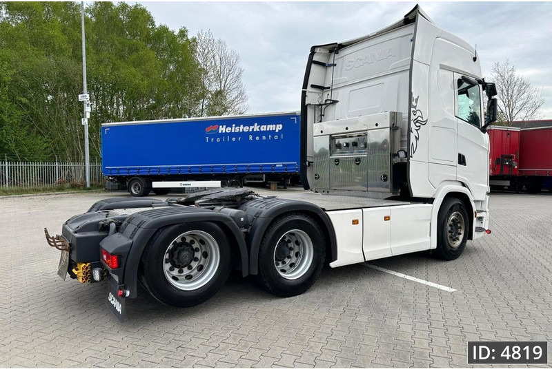 Scania S650 Topline, Euro 6, 6x2 / Retarder / Standklima / PTO / Leather / Sliding 5th wheel, Intarder - Tracteur routier: photos 3 Scania S650 Topline, Euro 6, 6x2 / Retarder / Standklima / PTO / Leather / Sliding 5th wheel, Intarder - Tracteur routier: photos 3