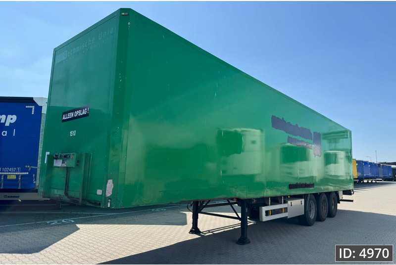 Van Eck PT-3 / BPW Drum / Roll up door - Semi-remorque fourgon: photos 1 Van Eck PT-3 / BPW Drum / Roll up door - Semi-remorque fourgon: photos 1