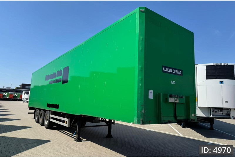 Van Eck PT-3 / BPW Drum / Roll up door - Semi-remorque fourgon: photos 4 Van Eck PT-3 / BPW Drum / Roll up door - Semi-remorque fourgon: photos 4