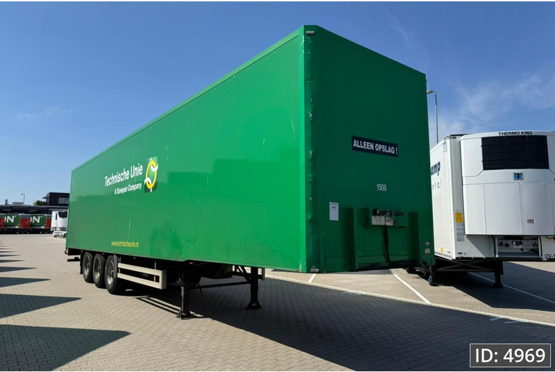 Van Eck PT-3 / BPW Drum / Roll up door - Semi-remorque fourgon: photos 4 Van Eck PT-3 / BPW Drum / Roll up door - Semi-remorque fourgon: photos 4