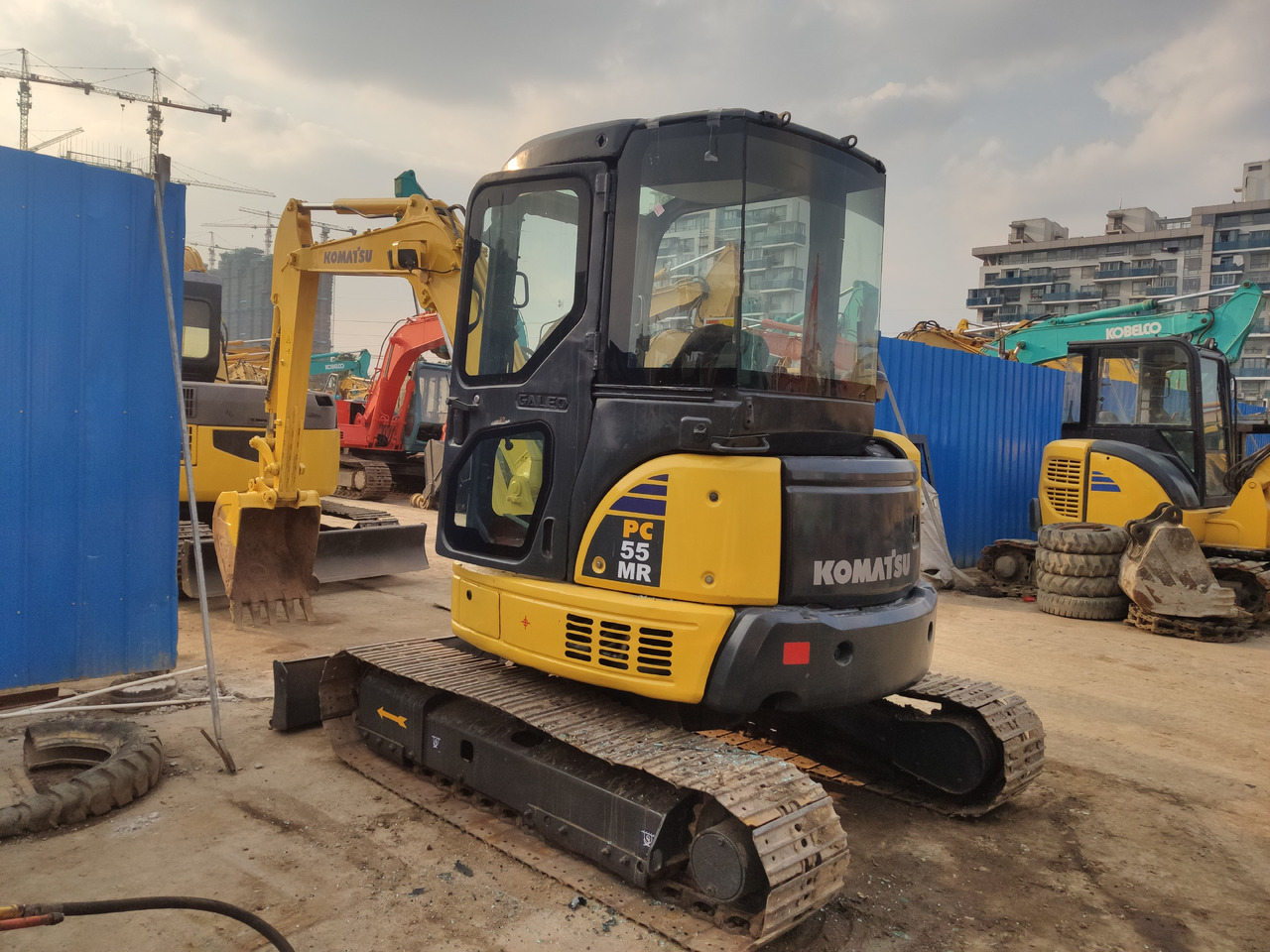 KOMATSU Mini excavator Pc55 - Mini pelle: photos 3 KOMATSU Mini excavator Pc55 - Mini pelle: photos 3