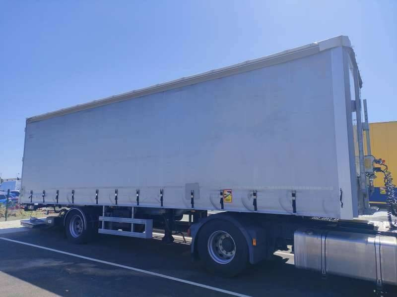 Semi-remorque 1 Essieu DISTRIMAX HAYON 2 PORTES AR 24 PALETTES 1 ESSIEU DIRECTIONNEL - Semi-remorque rideaux coulissants: photos 4 Semi-remorque 1 Essieu DISTRIMAX HAYON 2 PORTES AR 24 PALETTES 1 ESSIEU DIRECTIONNEL - Semi-remorque rideaux coulissants: photos 4