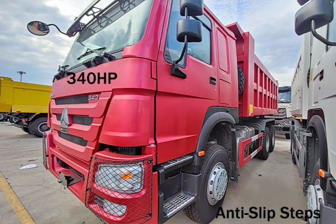 SINOTRUK New Sinotruk Howo 340 Tipper Trucks for Sale in Mali - Camion benne: photos 5 SINOTRUK New Sinotruk Howo 340 Tipper Trucks for Sale in Mali - Camion benne: photos 5