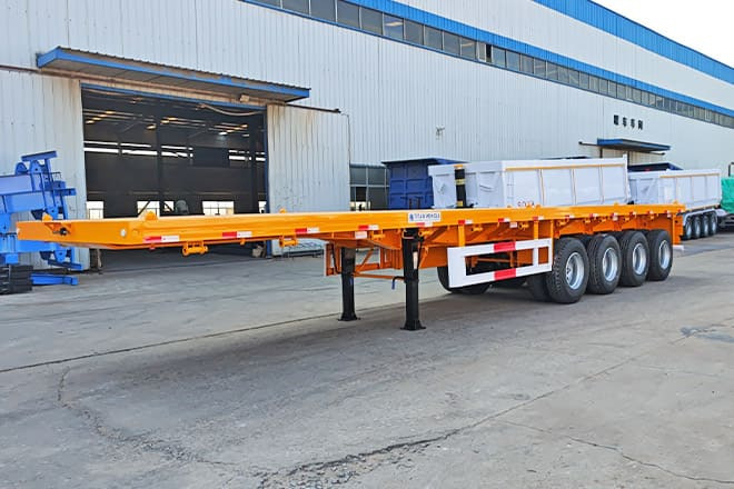 TITAN 4 Axle Heavy Duty Flatbed Trailer for Sale in Mali - Semi-remorque plateau: photos 2 TITAN 4 Axle Heavy Duty Flatbed Trailer for Sale in Mali - Semi-remorque plateau: photos 2