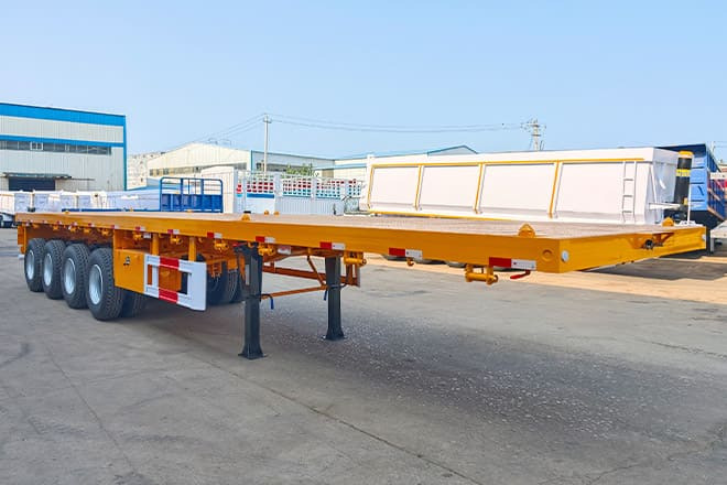 TITAN 4 Axle Heavy Duty Flatbed Trailer for Sale in Mali - Semi-remorque plateau: photos 1 TITAN 4 Axle Heavy Duty Flatbed Trailer for Sale in Mali - Semi-remorque plateau: photos 1