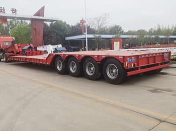 TITAN 4 Axle Heavy Duty Lowboy Trailer for Sale in Tanzania - Semi-remorque surbaissé: photos 2 TITAN 4 Axle Heavy Duty Lowboy Trailer for Sale in Tanzania - Semi-remorque surbaissé: photos 2