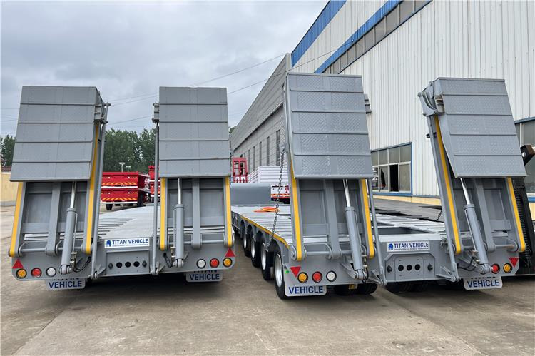 TITAN 4 Line 8 Axle Low Loader Trailer for Sale In Costa Rica - Semi-remorque surbaissé: photos 4 TITAN 4 Line 8 Axle Low Loader Trailer for Sale In Costa Rica - Semi-remorque surbaissé: photos 4