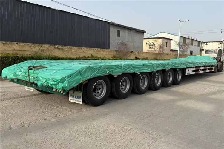 TITAN 6 Axle 80 Ton Low Loader Semi Trailer for Sale In Zambia - Semi-remorque surbaissé: photos 2 TITAN 6 Axle 80 Ton Low Loader Semi Trailer for Sale In Zambia - Semi-remorque surbaissé: photos 2