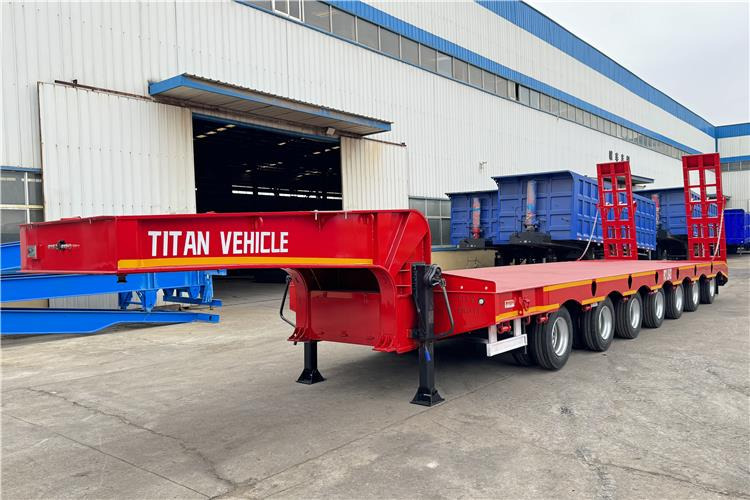 TITAN 7 Axle 120 Ton Lowbed Trailer for Sale In Saudi Arabia - Semi-remorque surbaissé: photos 3 TITAN 7 Axle 120 Ton Lowbed Trailer for Sale In Saudi Arabia - Semi-remorque surbaissé: photos 3