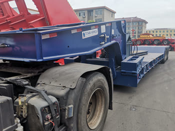 TITAN 80 Ton Lowboy Semi Trailer for Sale in Tanzania - Semi-remorque surbaissé: photos 3 TITAN 80 Ton Lowboy Semi Trailer for Sale in Tanzania - Semi-remorque surbaissé: photos 3