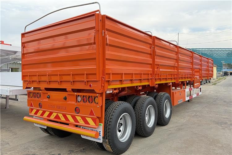 TITAN 80 Ton Side Wall Semi Trailer for Sale In Guyana - Semi-remorque plateau: photos 1 TITAN 80 Ton Side Wall Semi Trailer for Sale In Guyana - Semi-remorque plateau: photos 1
