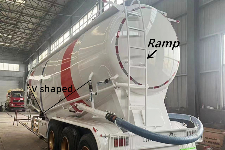 TITAN Bulk Cement Tank Truck for Sale in Tanzania - Semi-remorque citerne: photos 4 TITAN Bulk Cement Tank Truck for Sale in Tanzania - Semi-remorque citerne: photos 4