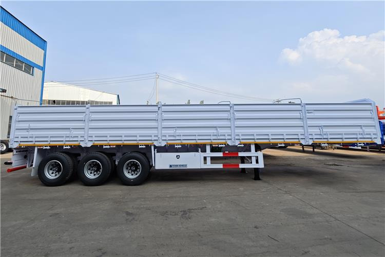 TITAN Drop side Wall Trailer with 60 Ton Capacity for Sale In Harare Zimbabwe - Semi-remorque plateau: photos 3 TITAN Drop side Wall Trailer with 60 Ton Capacity for Sale In Harare Zimbabwe - Semi-remorque plateau: photos 3